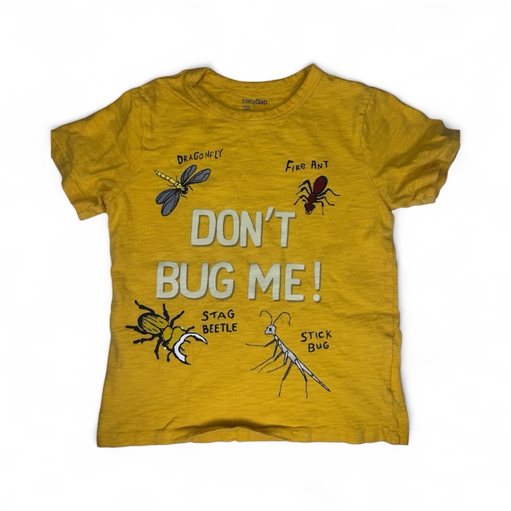 GAP Kids Yellow Graphic Tee